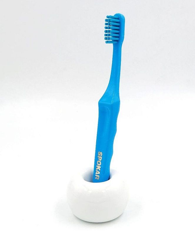 Дитяча зубна щітка екстрам'яка Spokar D Синій (8593534340497_синяя)