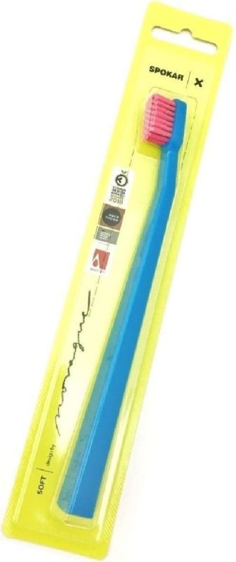 Зубна щітка Spokar X Суперм'яка (8593534341951_Синьо-рожева)