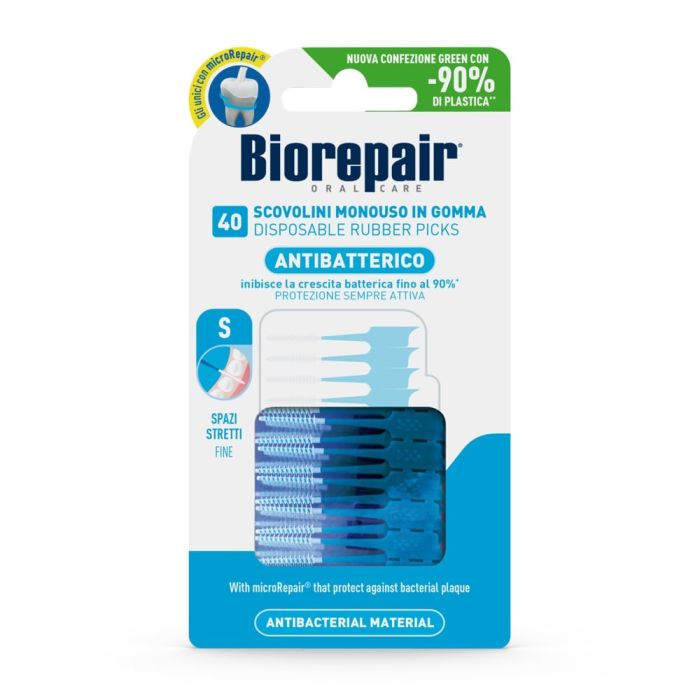 Силіконові зубочистки Biorepair розмір S 40 шт.