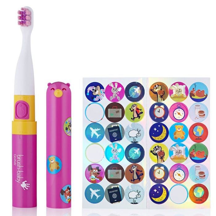 Електрична зубна щітка Brush-Baby Go Kidz Boxed Pink