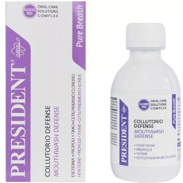 Ополіскувач для порожнини рота President Defense 200 мл