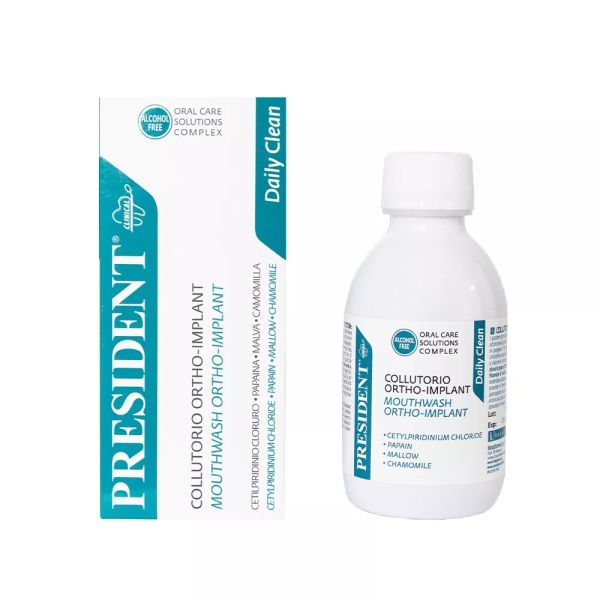 Ополіскувач для порожнини рота President Ortho Implant 200 мл