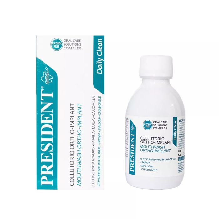 Ополіскувач для порожнини рота President Ortho Implant 200 мл