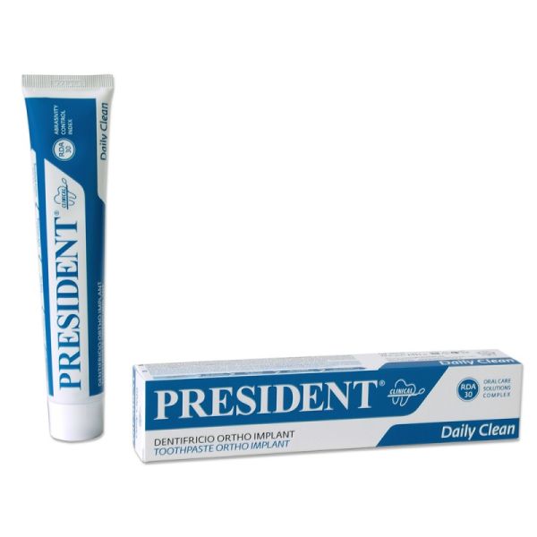 Зубна паста President Professional для імплантів та брекетів 75 мл